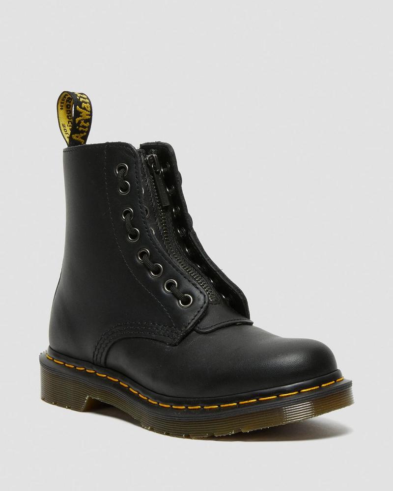 Dr Martens 1460 Pascal Nappa Vinterstøvler Dame Sort | DK 289PJJ